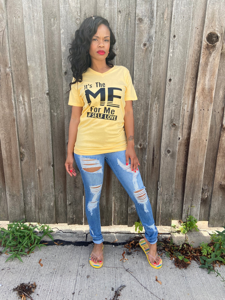 It's The Me For Me #Self Love Short Sleeve Graphic Tee